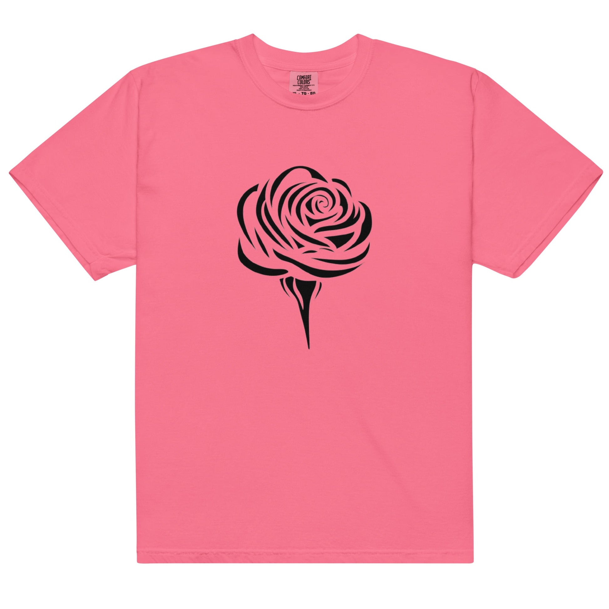 Simple Rose Women's Heavyweight Tee - Ruppy's Creations
