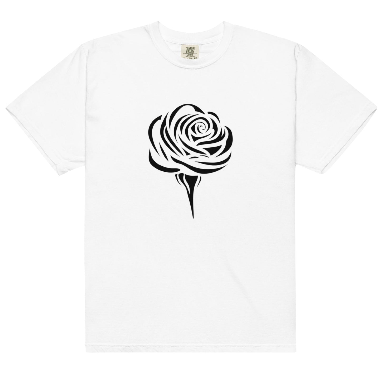 Simple Rose Women's Heavyweight Tee - Ruppy's Creations