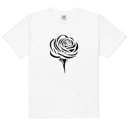 Simple Rose Women's Heavyweight Tee - Ruppy's Creations