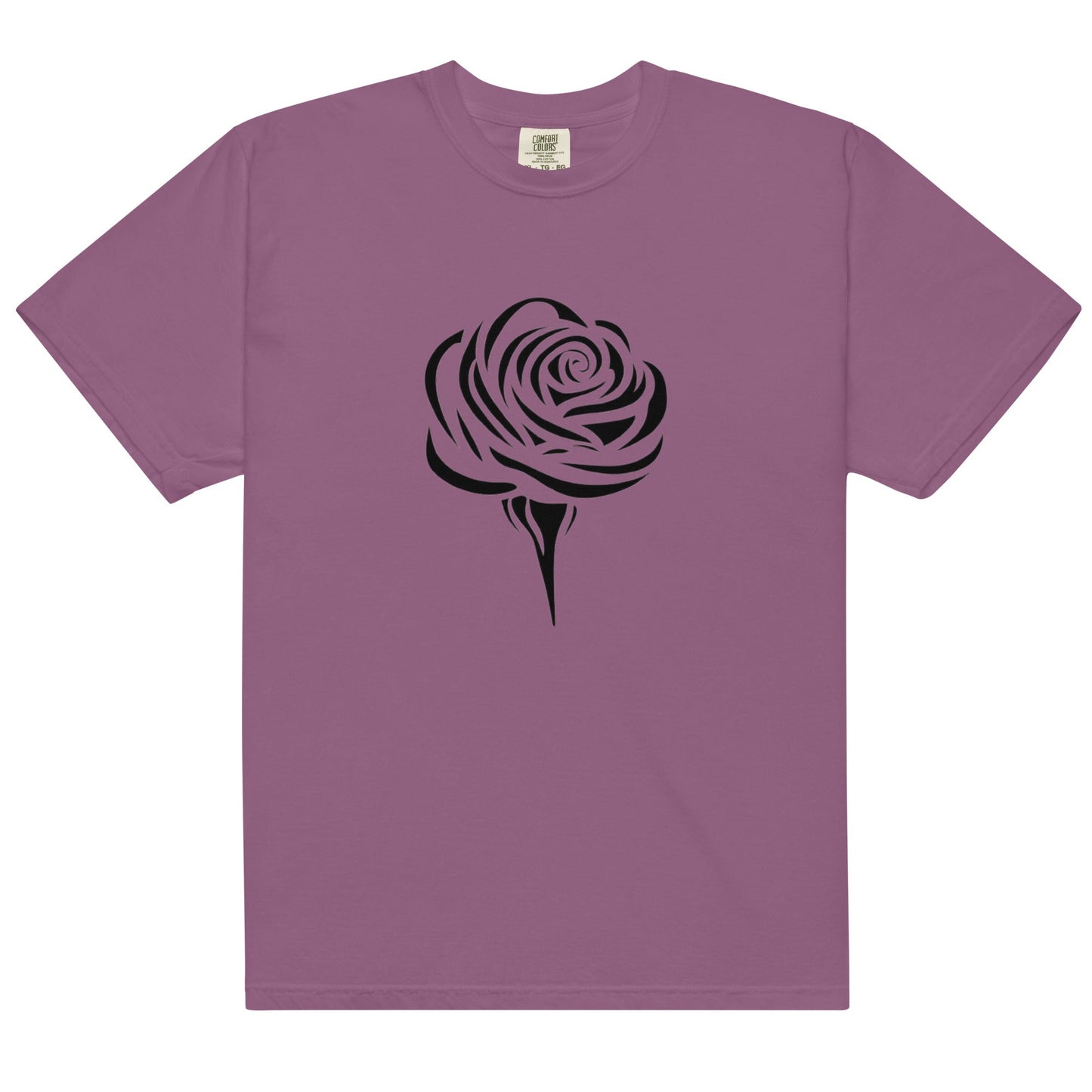 Simple Rose Women's Heavyweight Tee - Ruppy's Creations