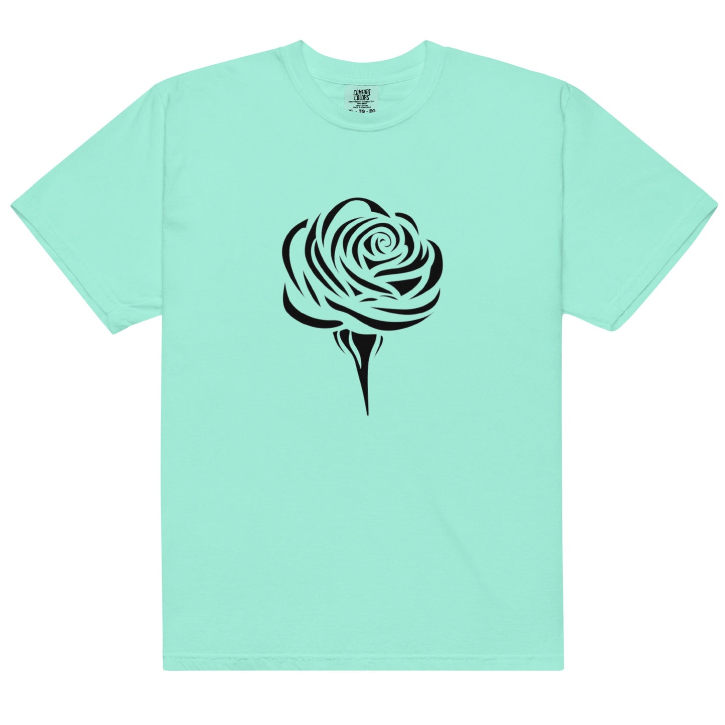 Simple Rose Women's Heavyweight Tee - Ruppy's Creations