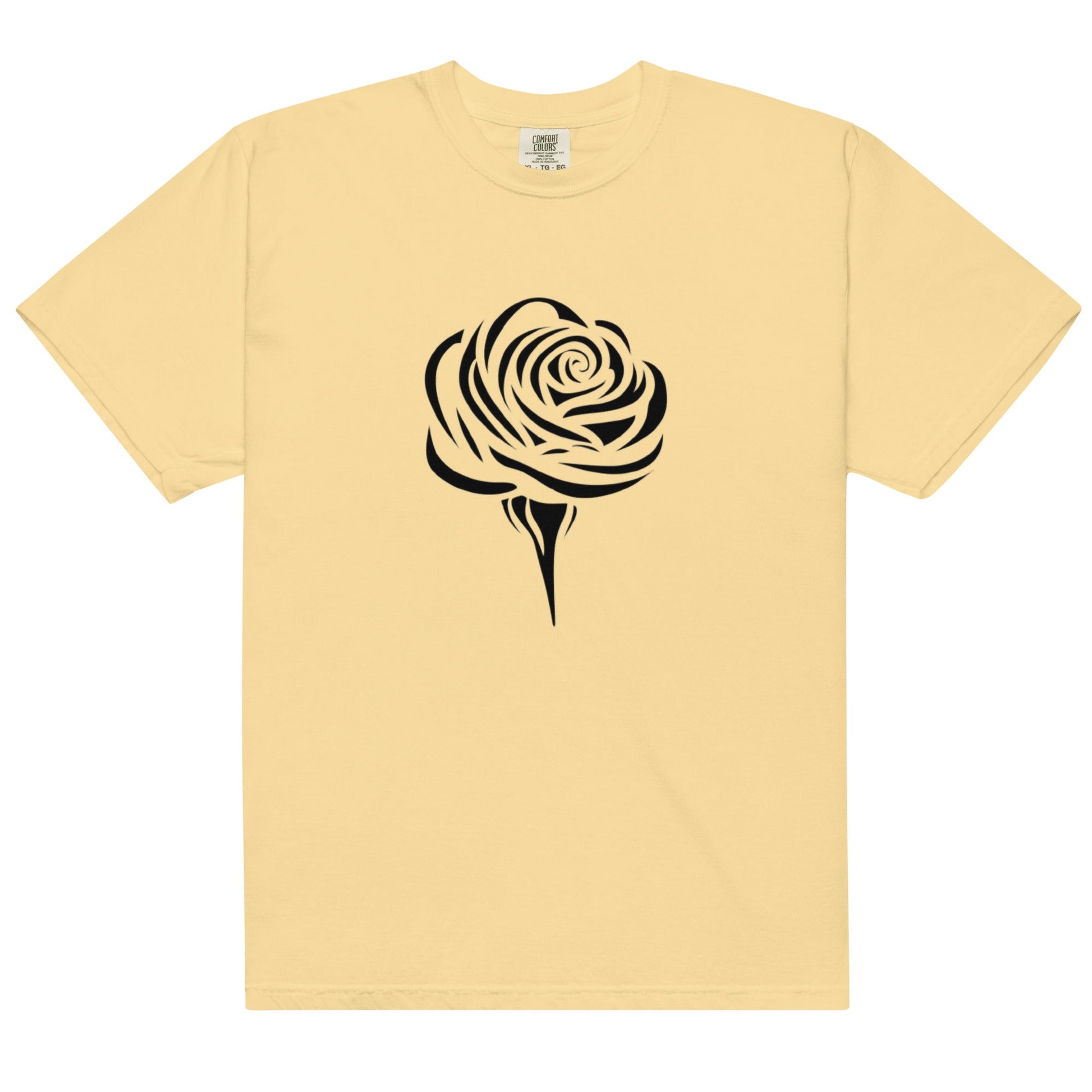 Simple Rose Women's Heavyweight Tee - Ruppy's Creations