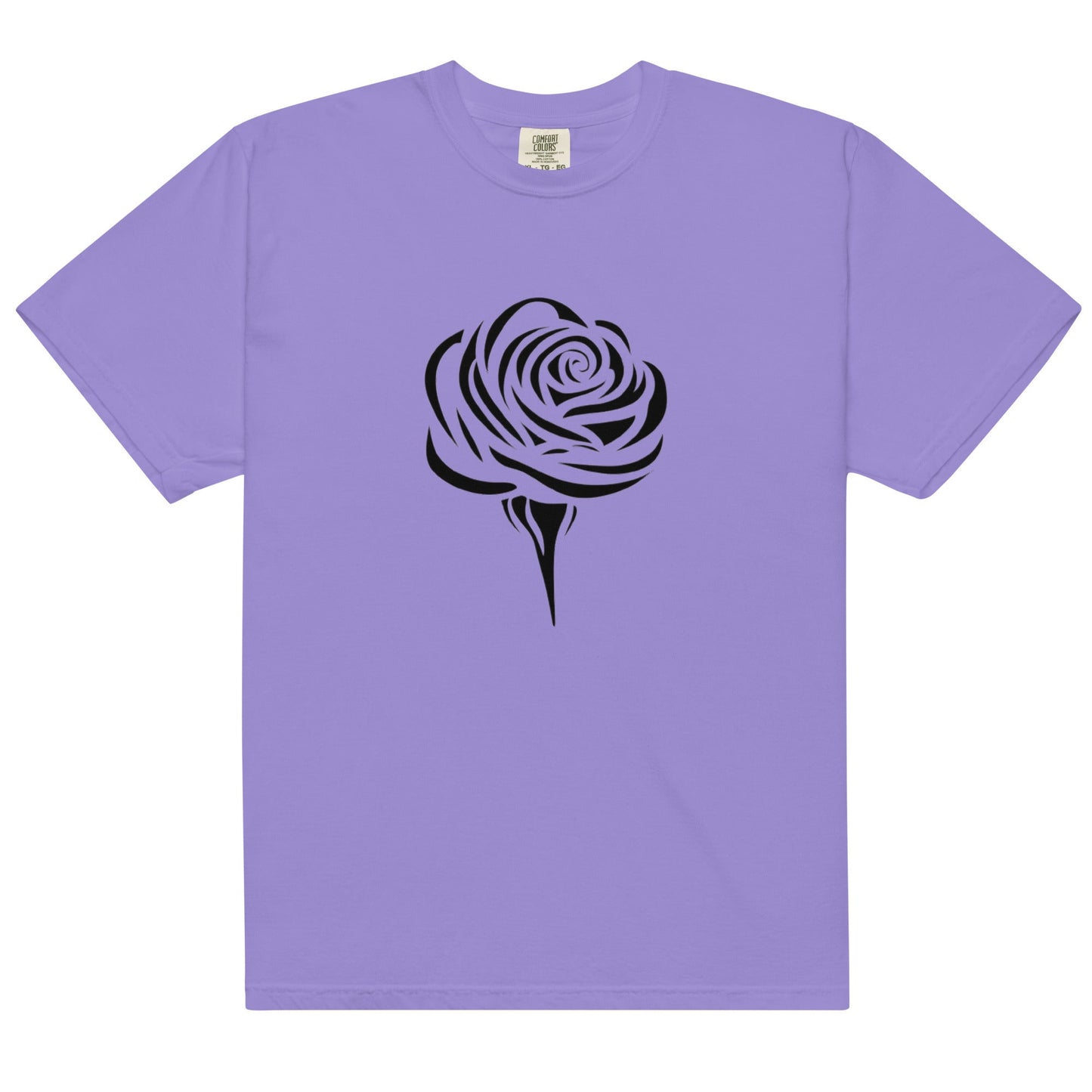 Simple Rose Women's Heavyweight Tee - Ruppy's Creations