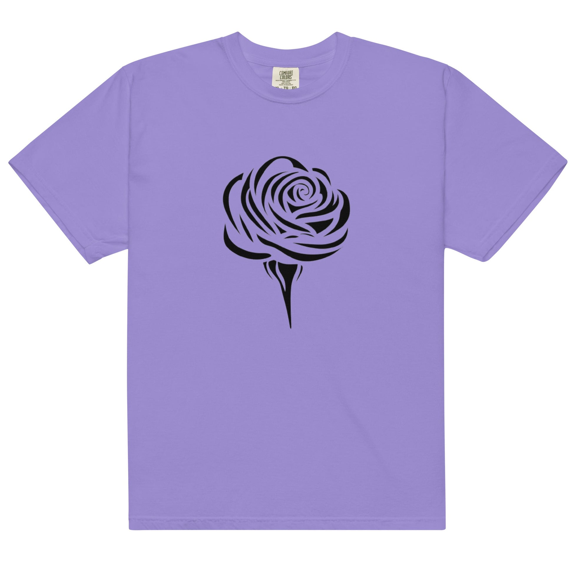 Simple Rose Women's Heavyweight Tee - Ruppy's Creations
