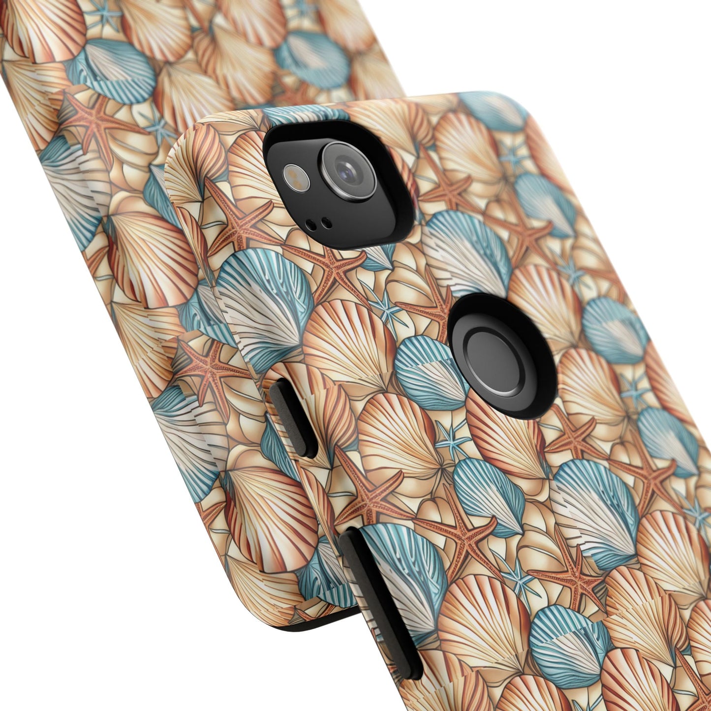 Starfish and Seashells Tough Cell Phone Case - Ruppy's Creations