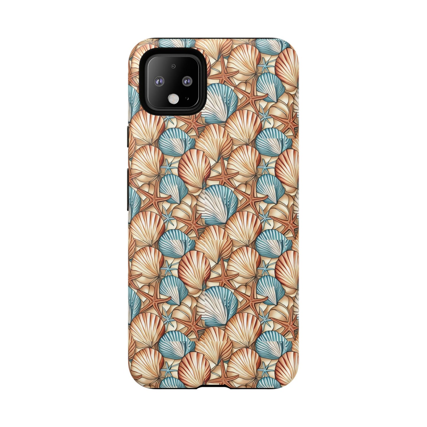 Starfish and Seashells Tough Cell Phone Case - Ruppy's Creations
