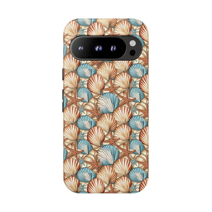 Starfish and Seashells Tough Cell Phone Case - Ruppy's Creations