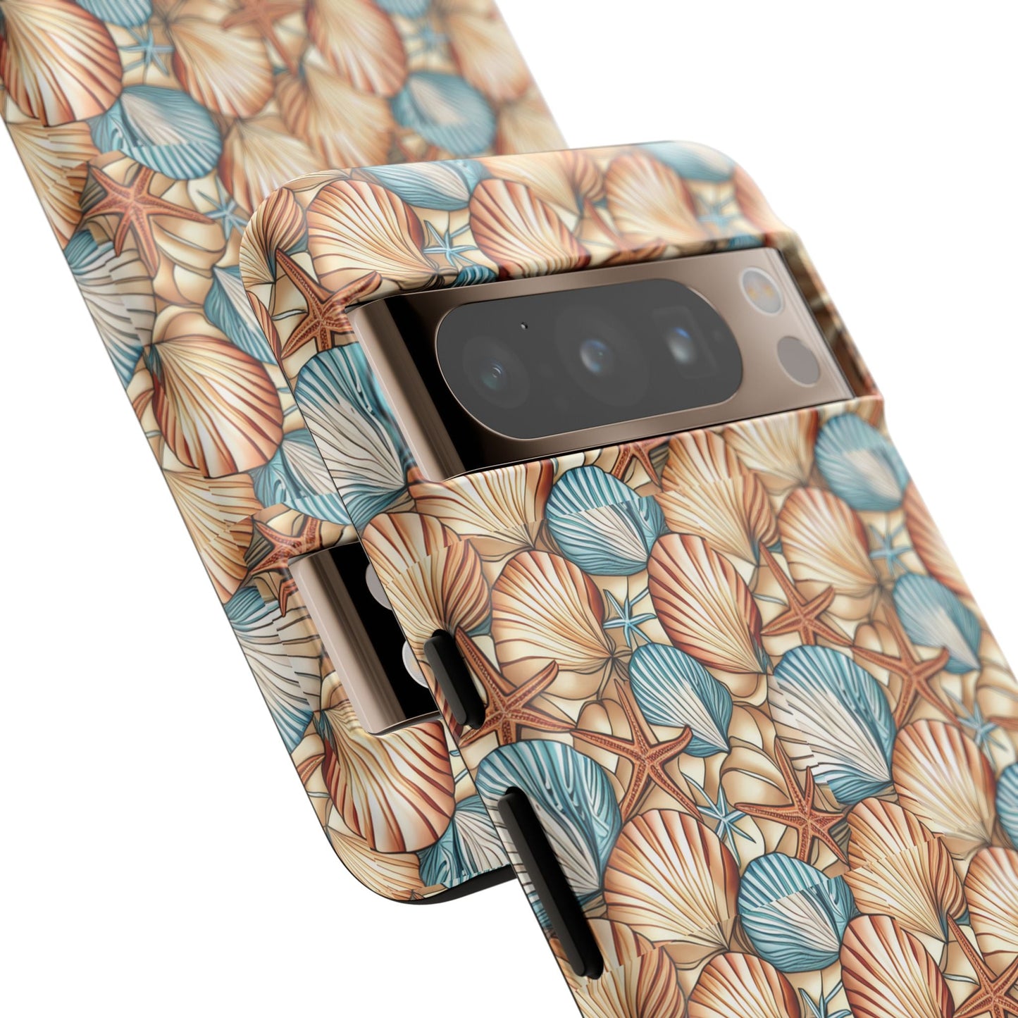 Starfish and Seashells Tough Cell Phone Case - Ruppy's Creations