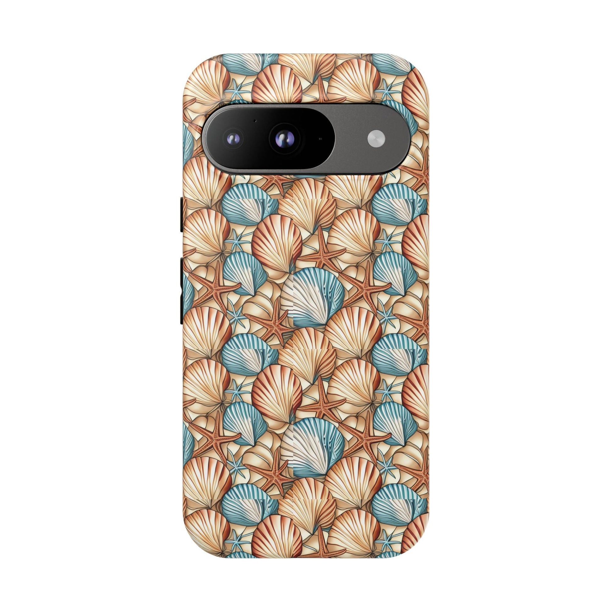 Starfish and Seashells Tough Cell Phone Case - Ruppy's Creations