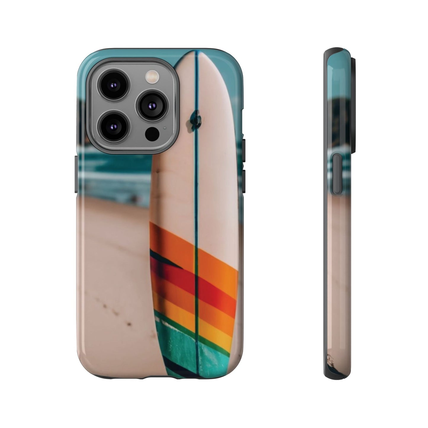 Surfboard Tough Cell Phone Case - Ruppy's Creations