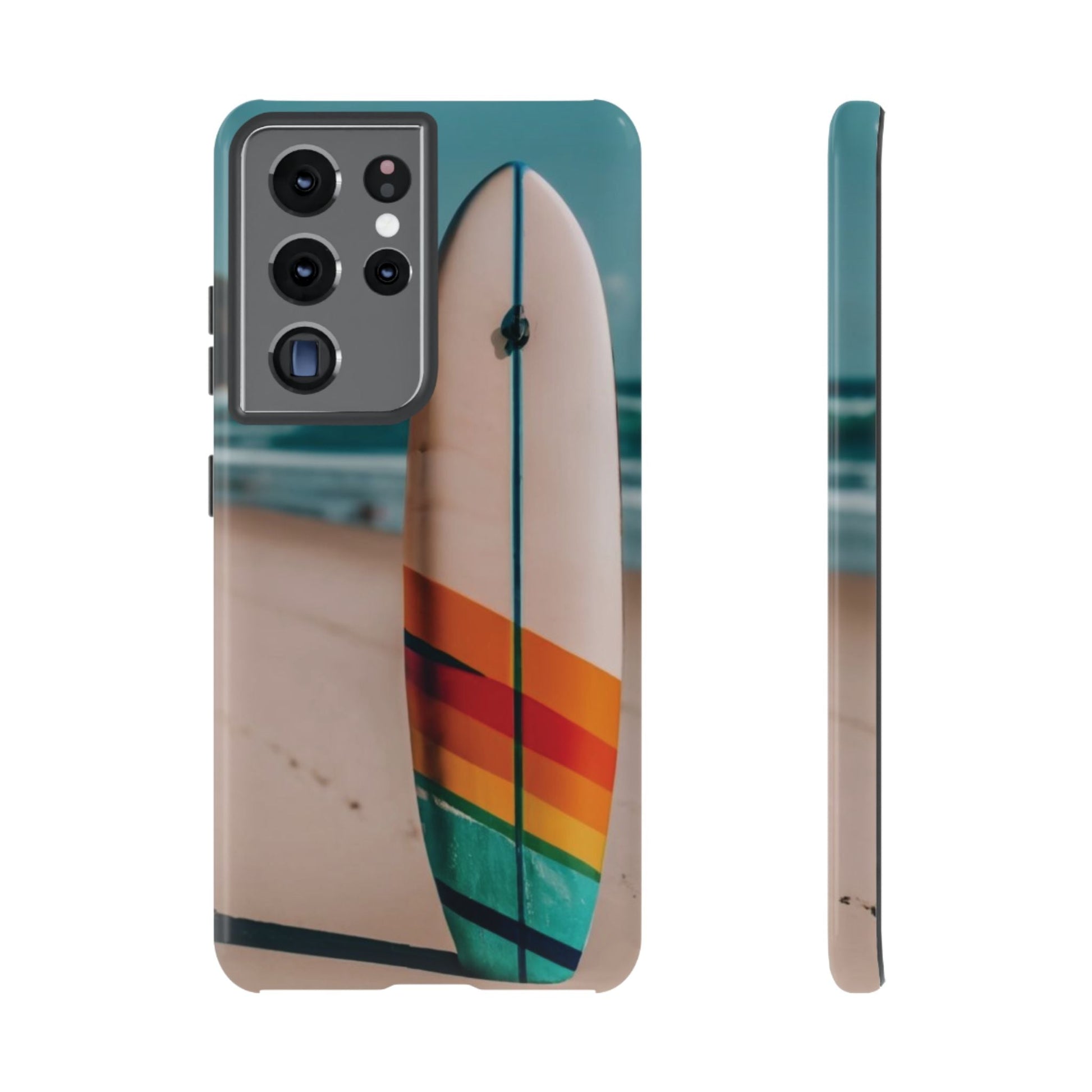 Surfboard Tough Cell Phone Case - Ruppy's Creations