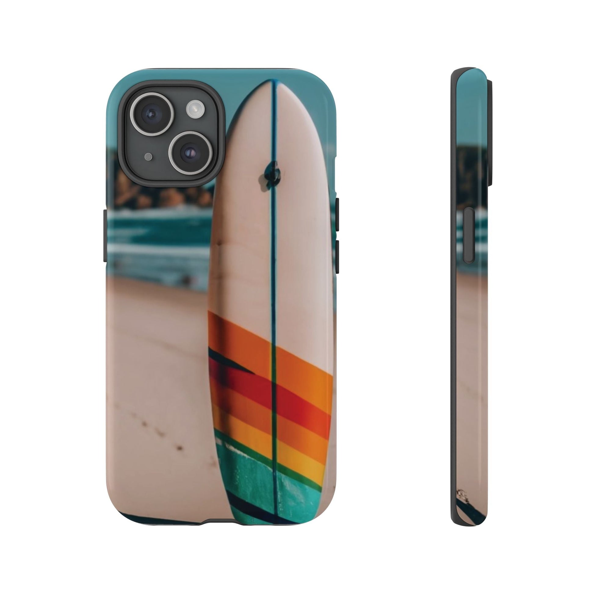 Surfboard Tough Cell Phone Case - Ruppy's Creations