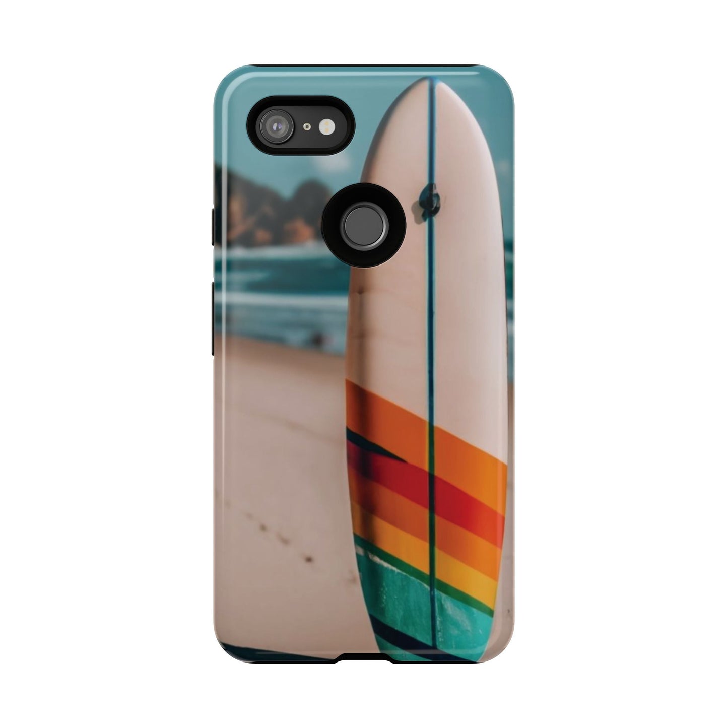 Surfboard Tough Cell Phone Case - Ruppy's Creations