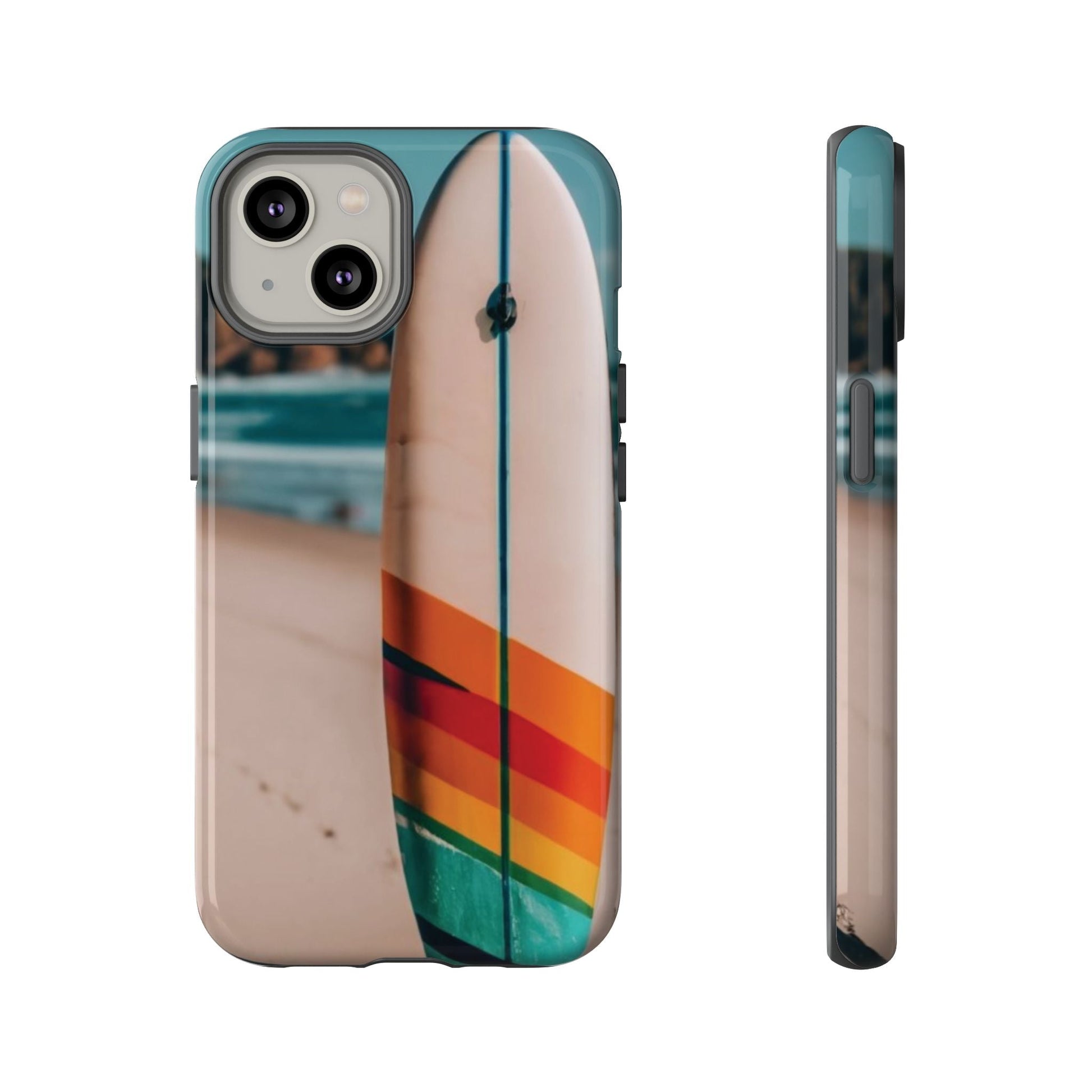 Surfboard Tough Cell Phone Case - Ruppy's Creations