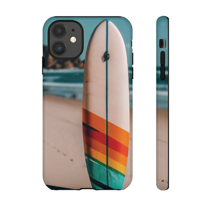 Surfboard Tough Cell Phone Case - Ruppy's Creations