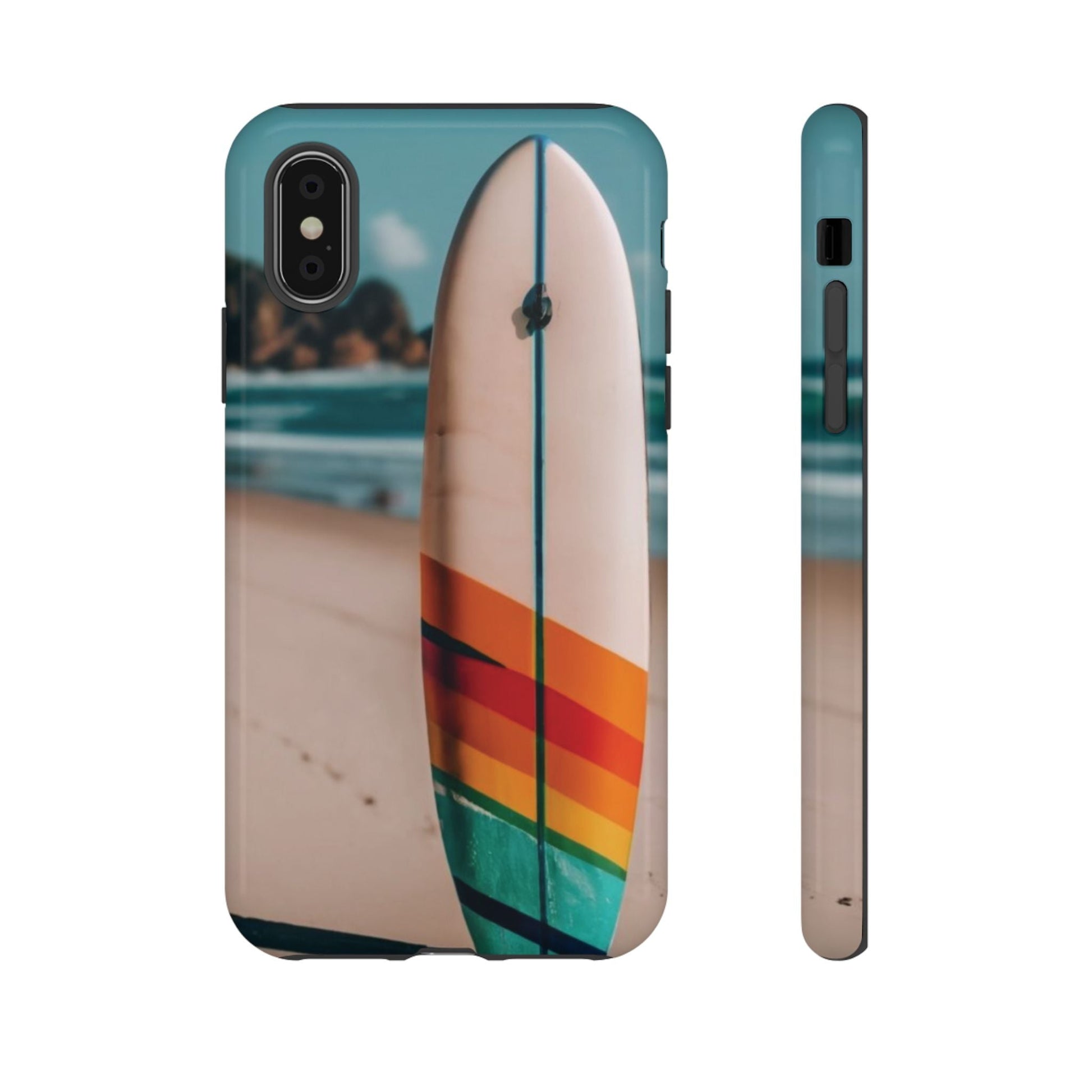 Surfboard Tough Cell Phone Case - Ruppy's Creations