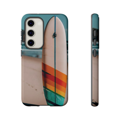 Surfboard Tough Cell Phone Case - Ruppy's Creations