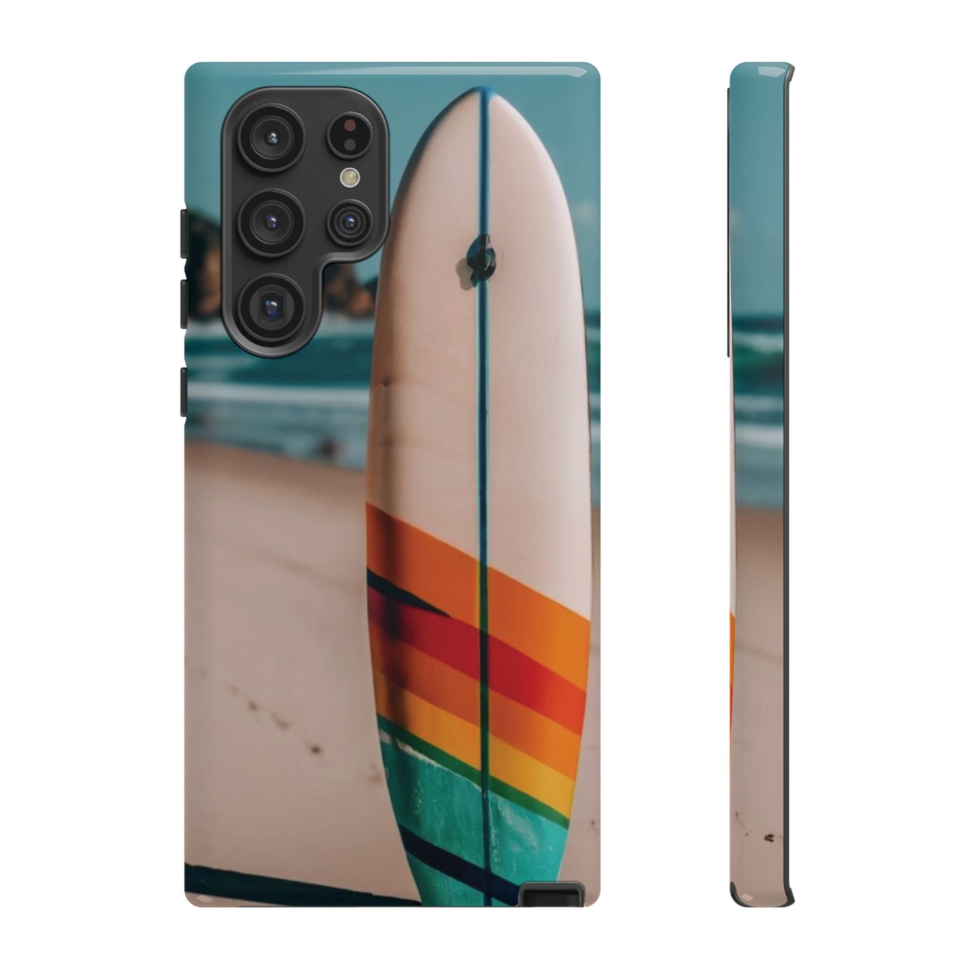 Surfboard Tough Cell Phone Case - Ruppy's Creations