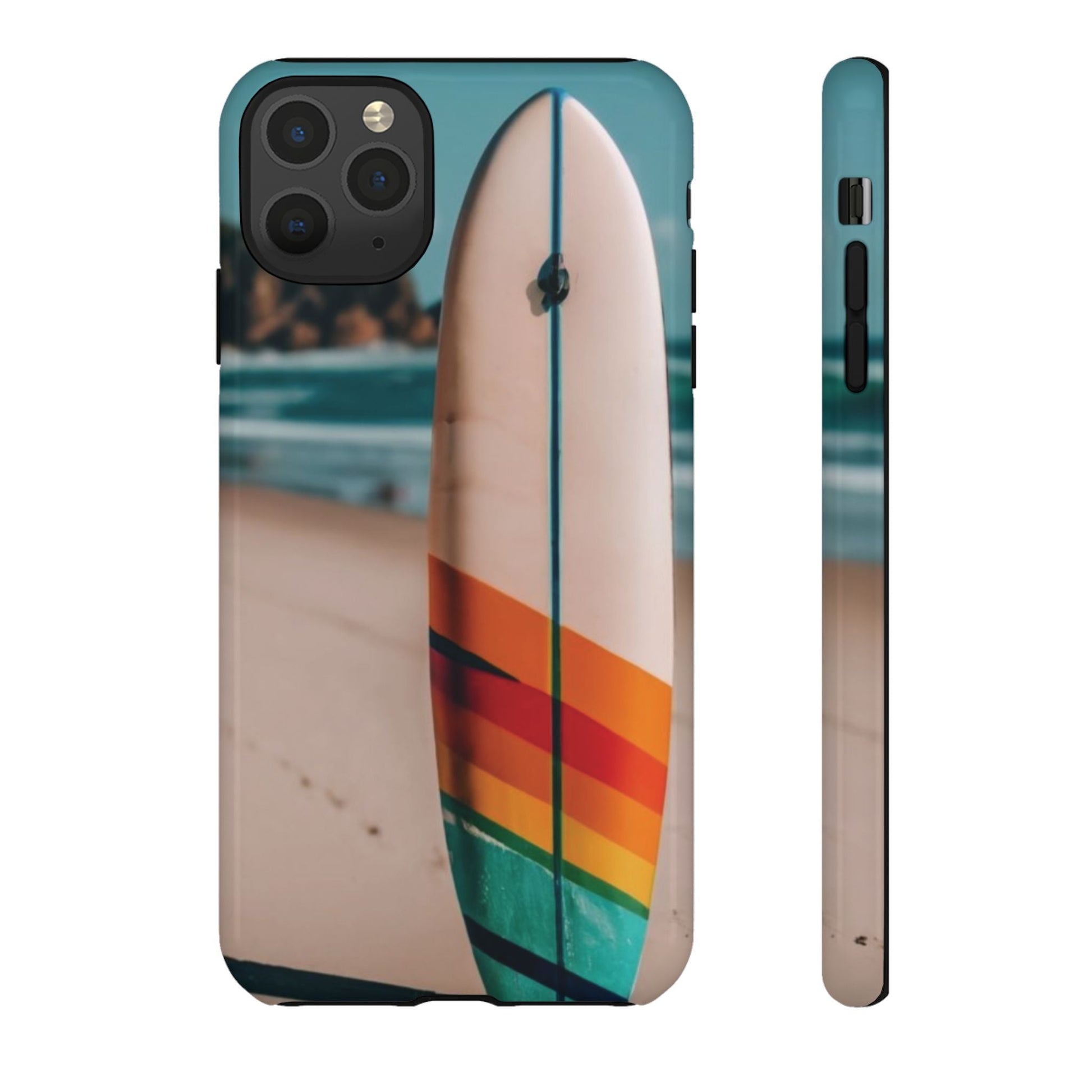 Surfboard Tough Cell Phone Case - Ruppy's Creations