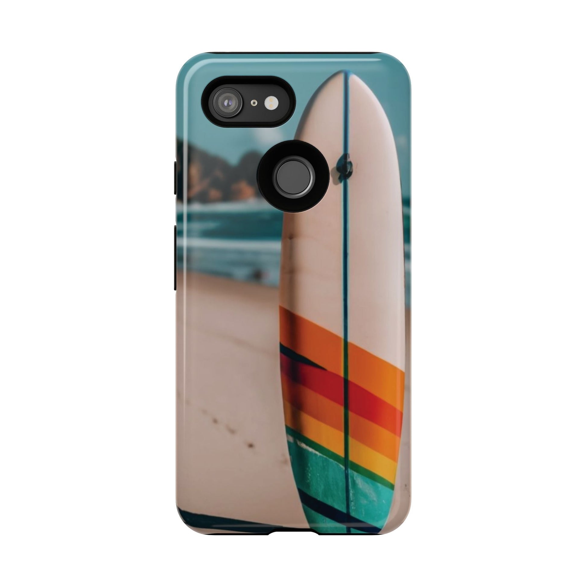 Surfboard Tough Cell Phone Case - Ruppy's Creations