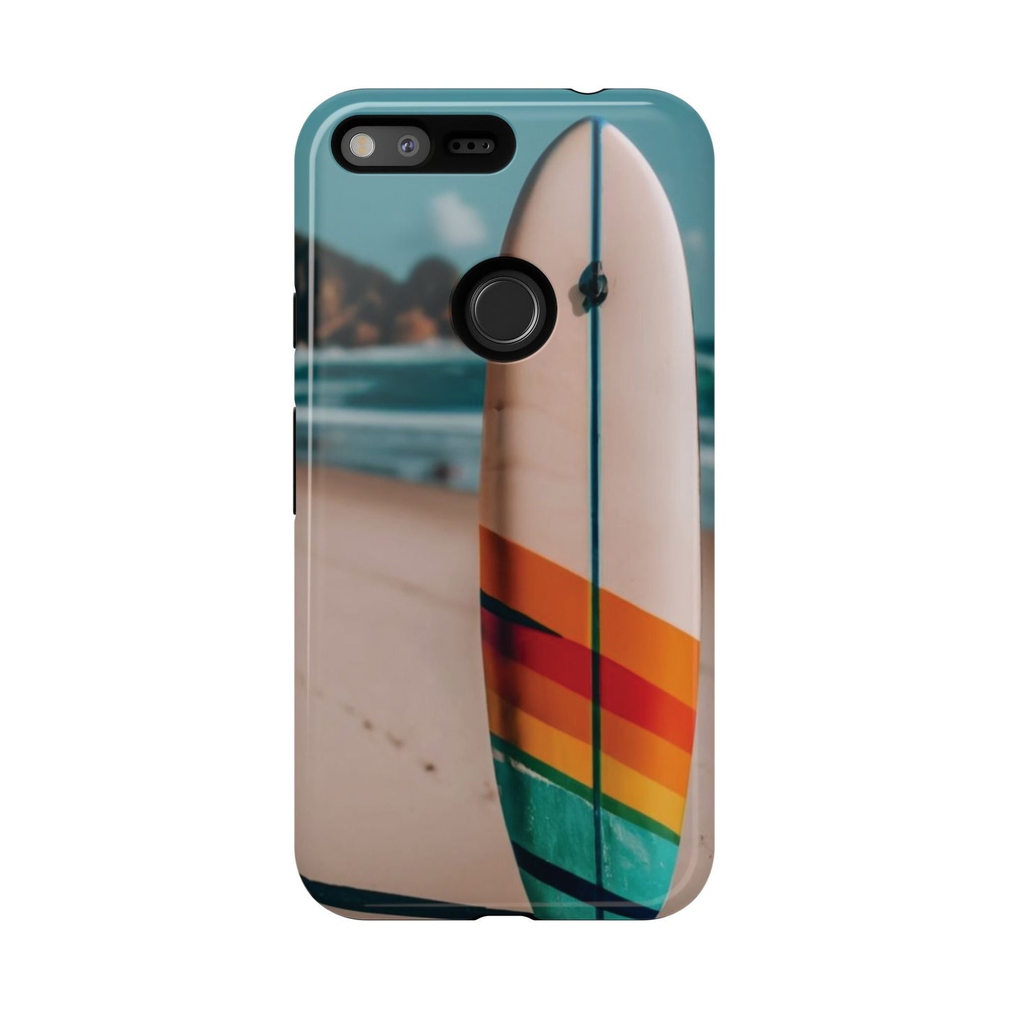 Surfboard Tough Cell Phone Case - Ruppy's Creations