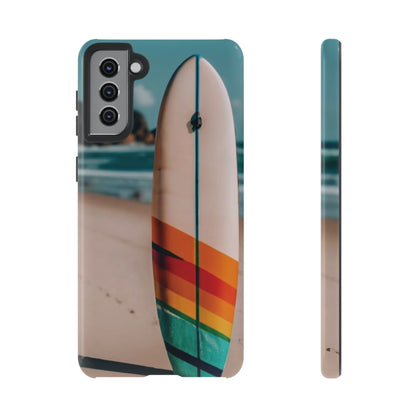 Surfboard Tough Cell Phone Case - Ruppy's Creations