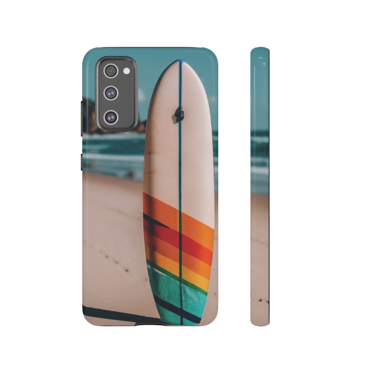 Surfboard Tough Cell Phone Case - Ruppy's Creations
