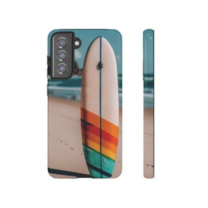 Surfboard Tough Cell Phone Case - Ruppy's Creations