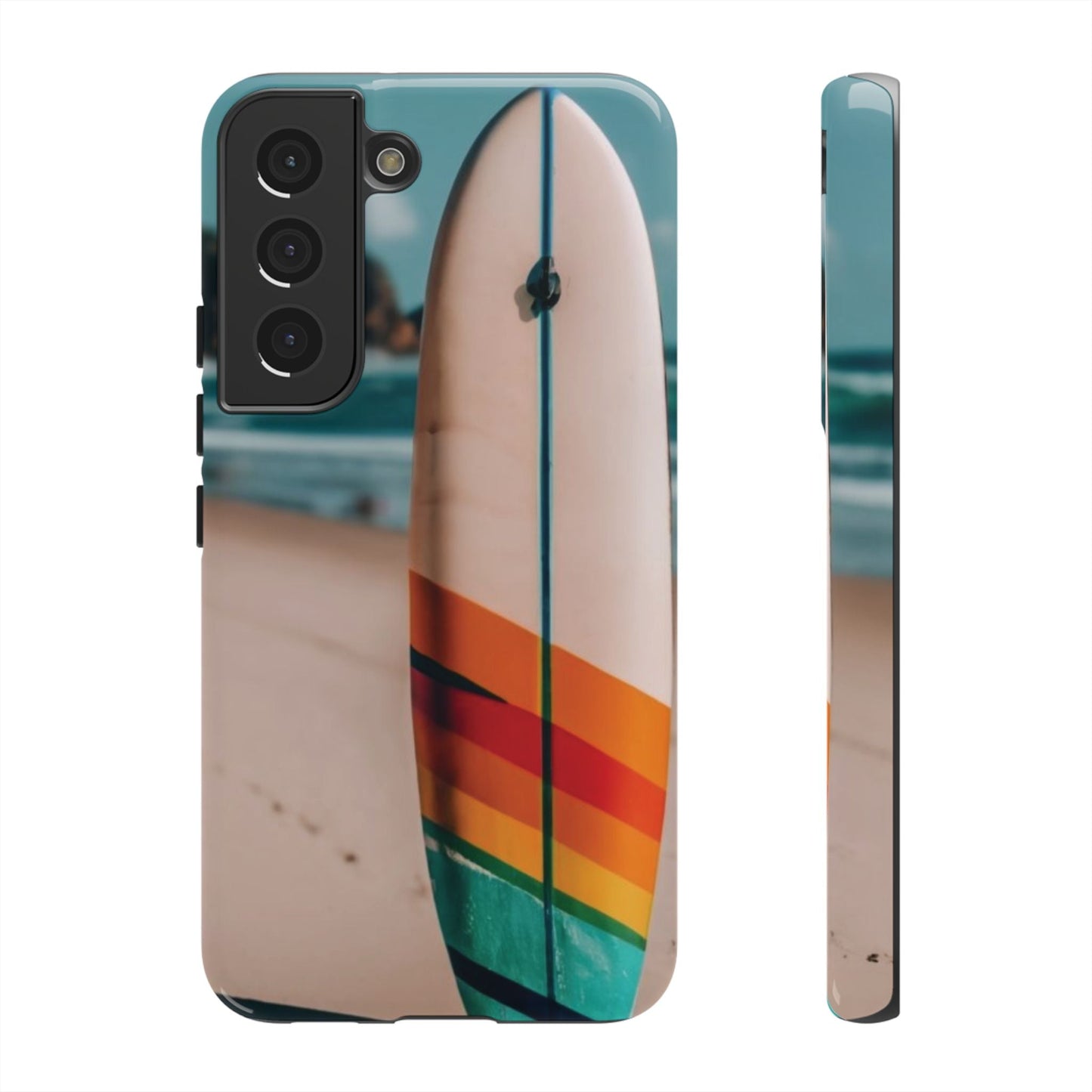 Surfboard Tough Cell Phone Case - Ruppy's Creations