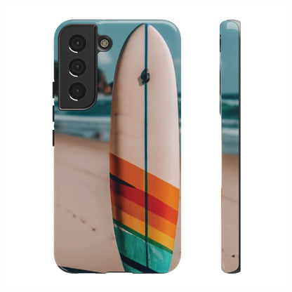 Surfboard Tough Cell Phone Case - Ruppy's Creations