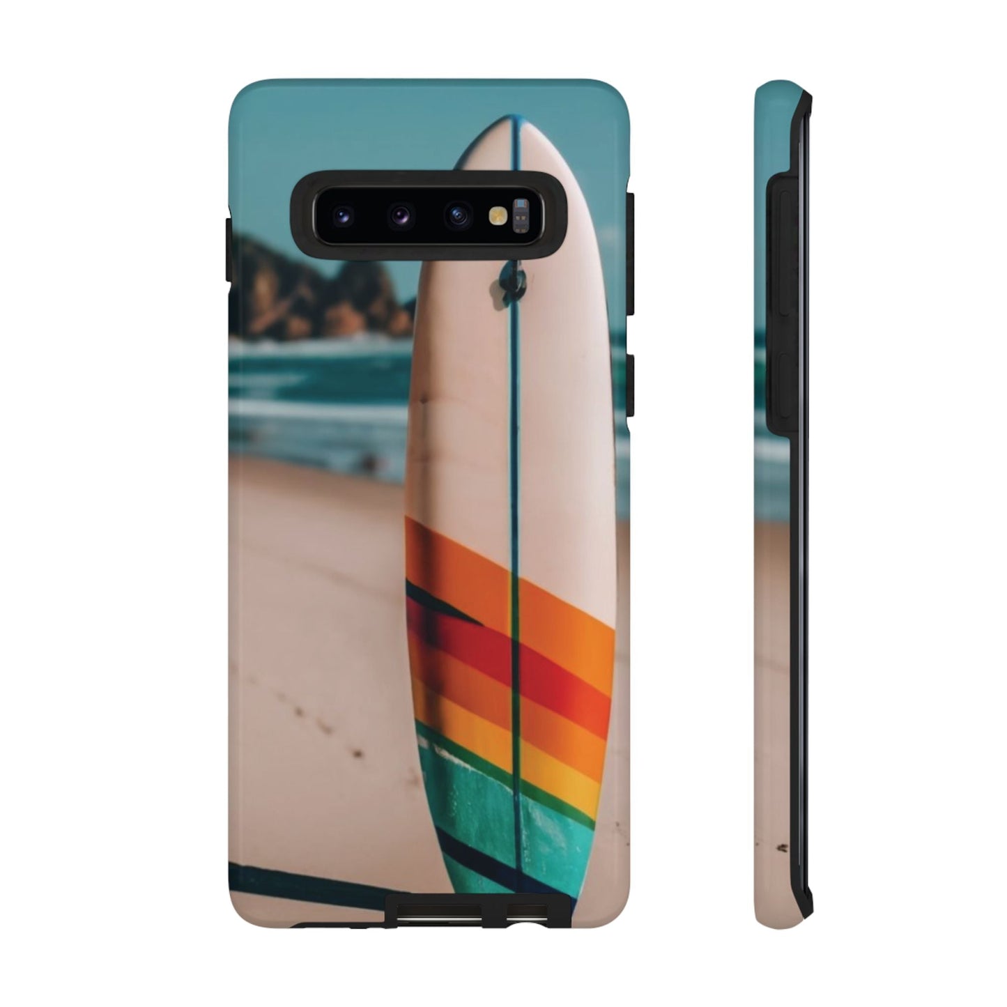 Surfboard Tough Cell Phone Case - Ruppy's Creations