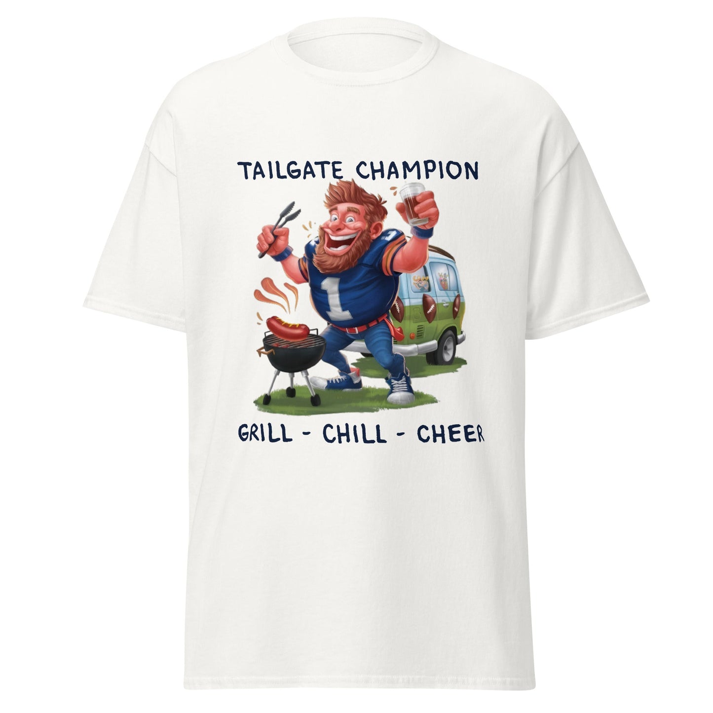 Tailgate Champion Men's classic tee - Ruppy's Creations