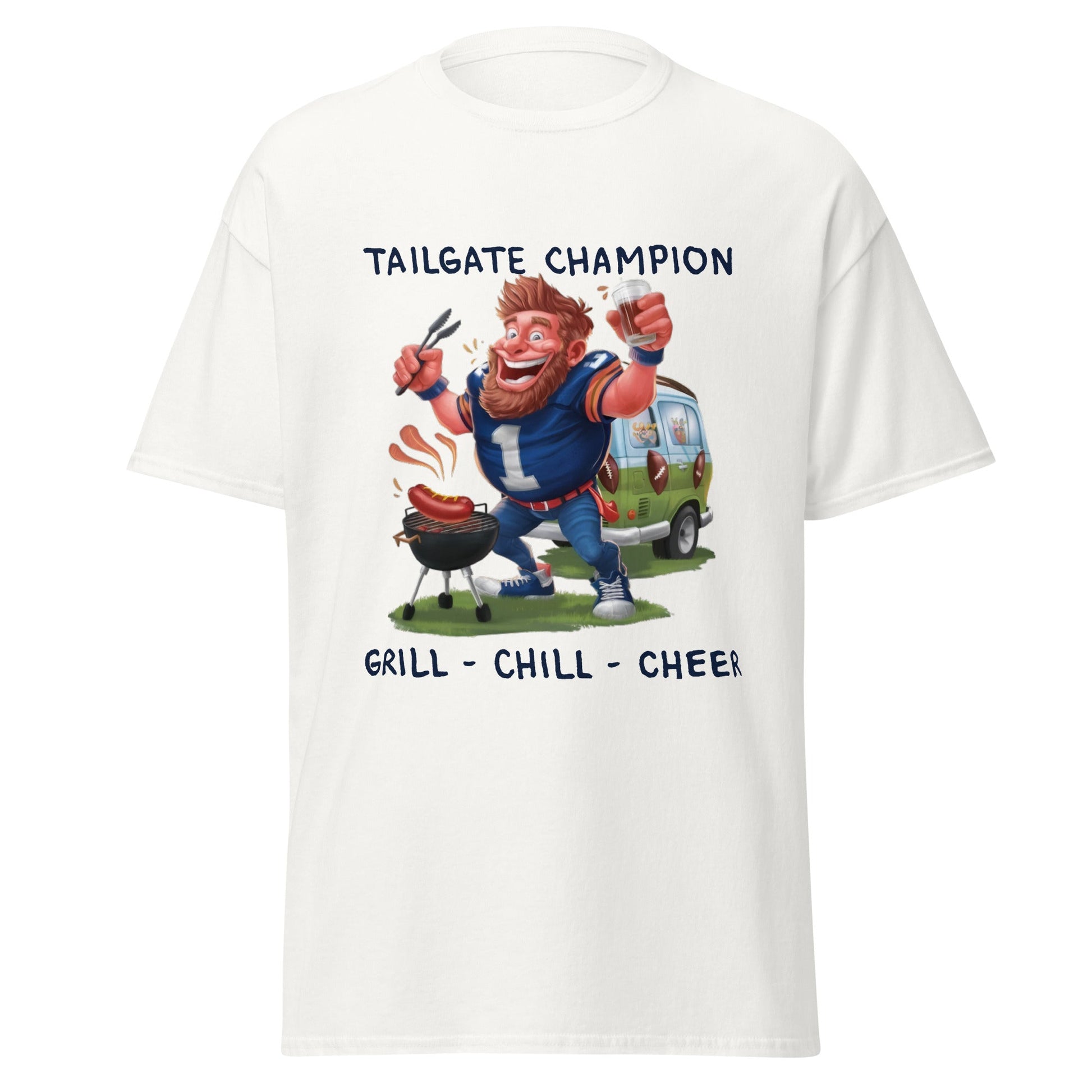 Tailgate Champion Men's classic tee - Ruppy's Creations