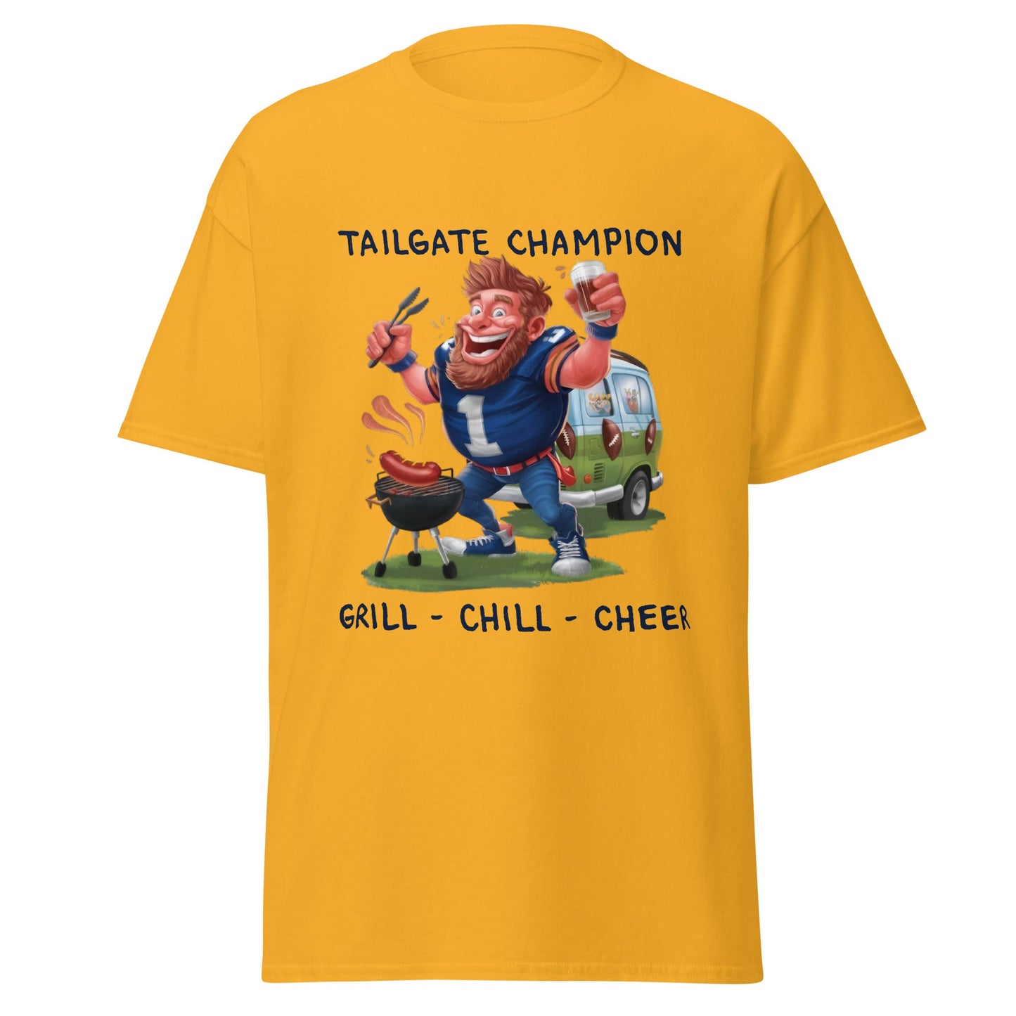 Tailgate Champion Men's classic tee - Ruppy's Creations
