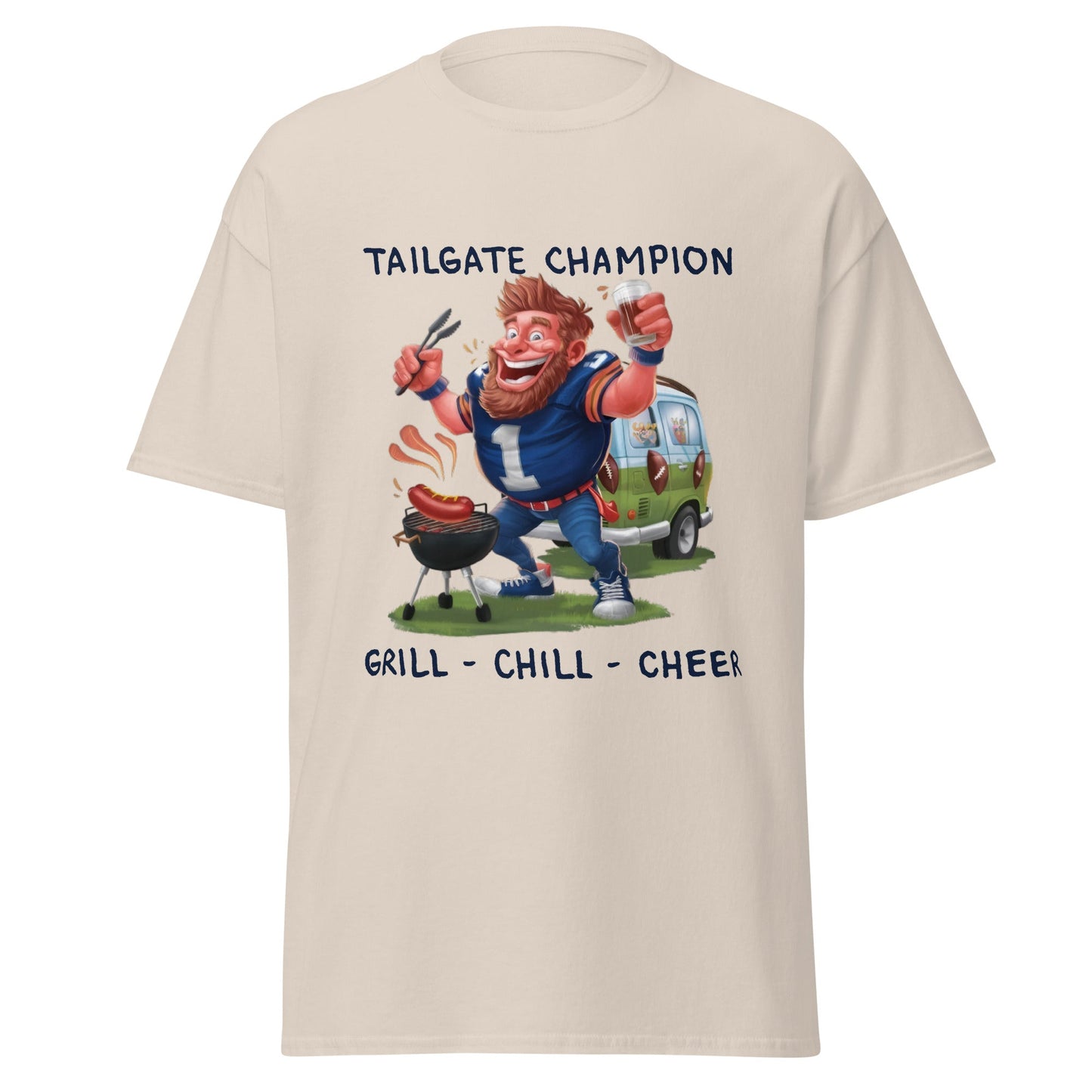 Tailgate Champion Men's classic tee - Ruppy's Creations