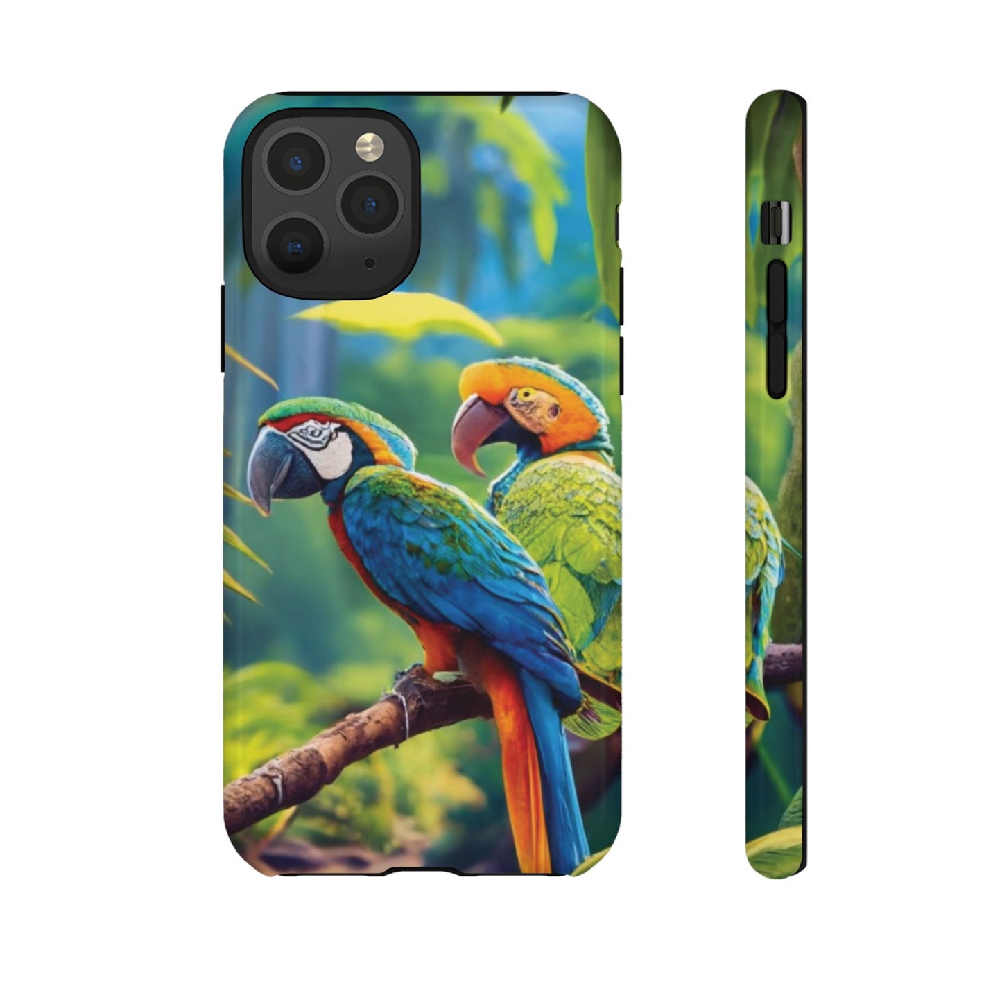 Tropical Birds Tough Cell Phone Cases - Ruppy's Creations