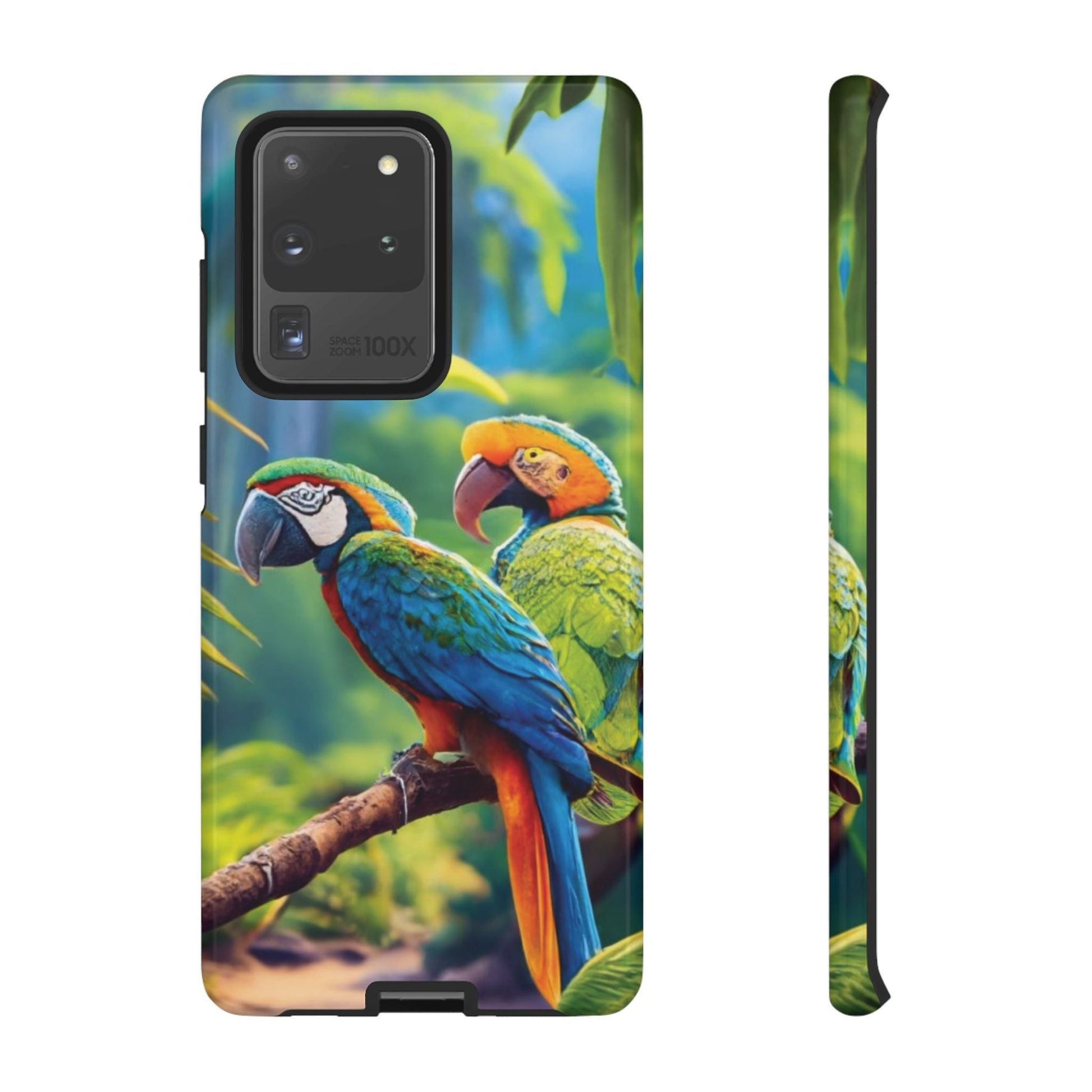 Tropical Birds Tough Cell Phone Cases - Ruppy's Creations