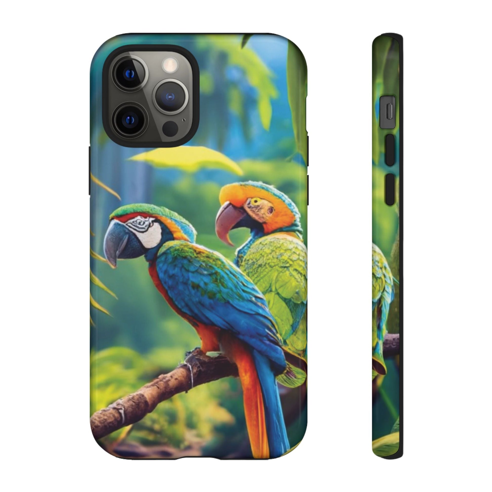 Tropical Birds Tough Cell Phone Cases - Ruppy's Creations