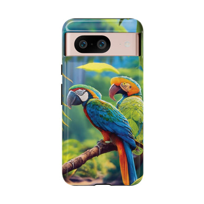 Tropical Birds Tough Cell Phone Cases - Ruppy's Creations
