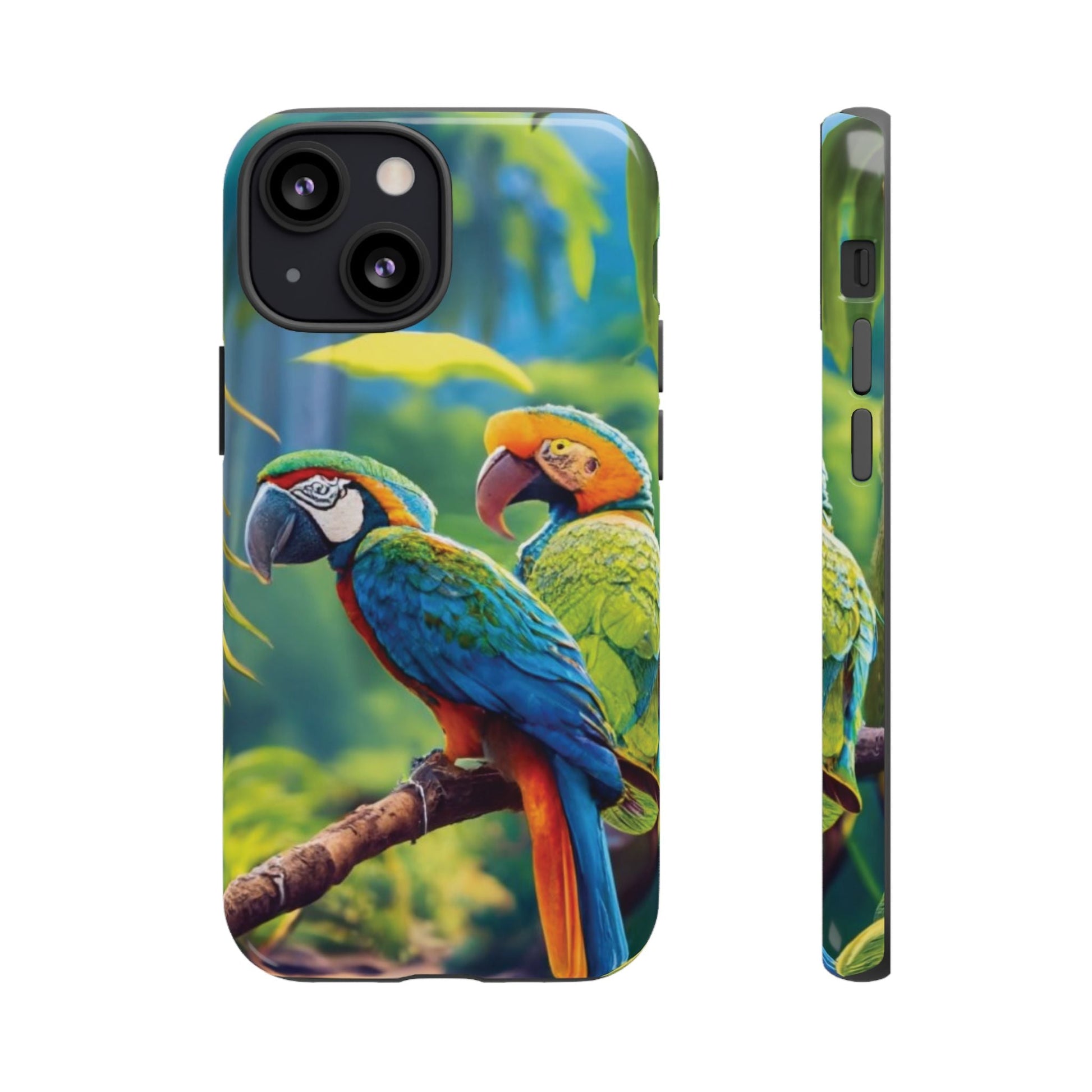 Tropical Birds Tough Cell Phone Cases - Ruppy's Creations