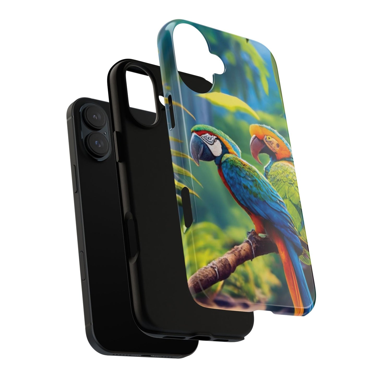 Tropical Birds Tough Cell Phone Cases - Ruppy's Creations
