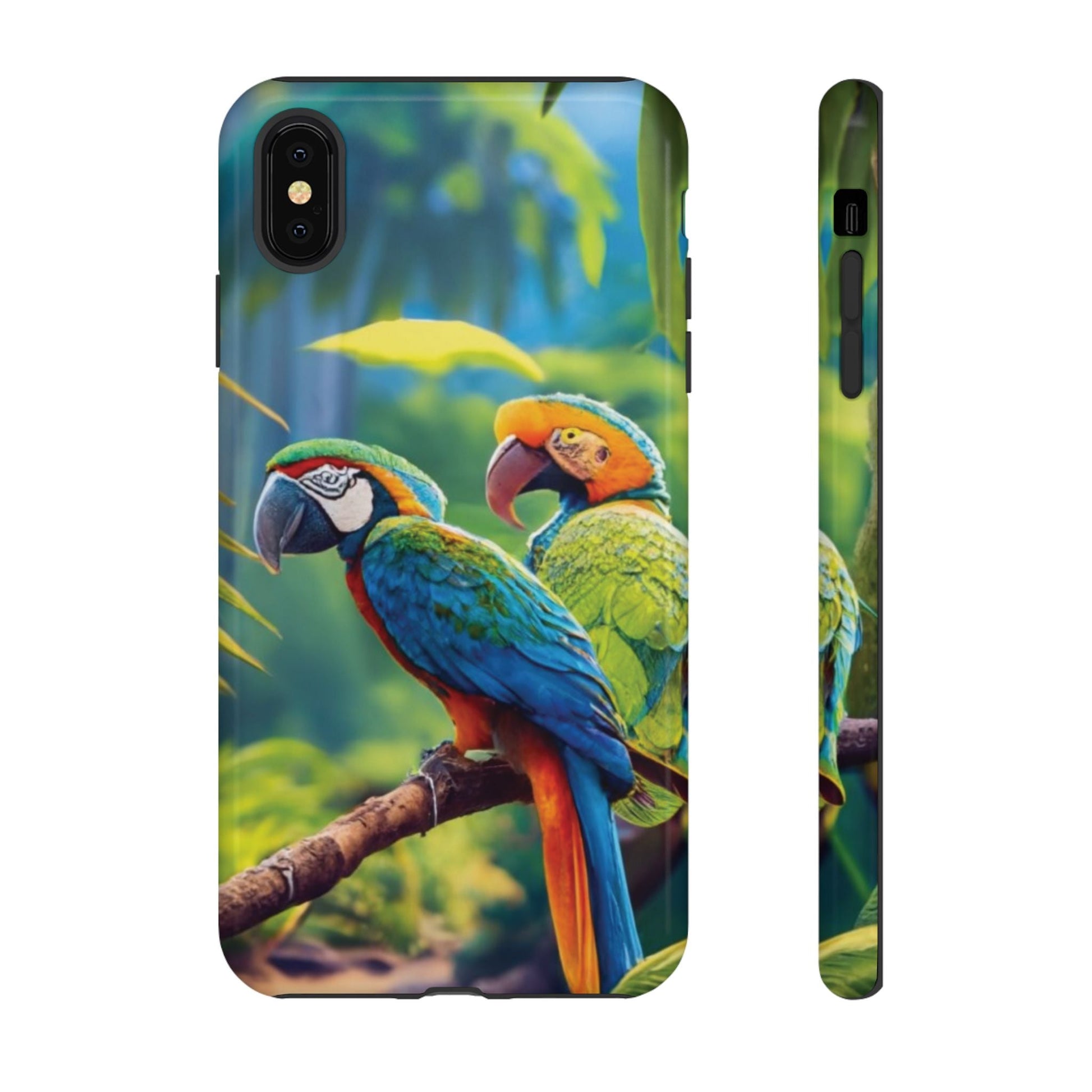Tropical Birds Tough Cell Phone Cases - Ruppy's Creations
