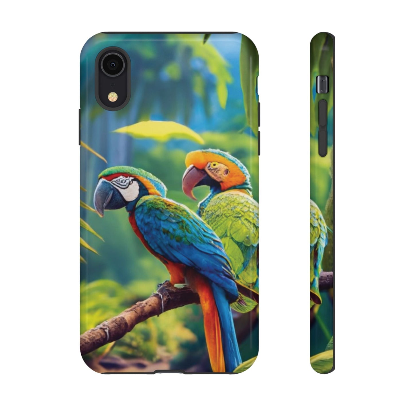 Tropical Birds Tough Cell Phone Cases - Ruppy's Creations