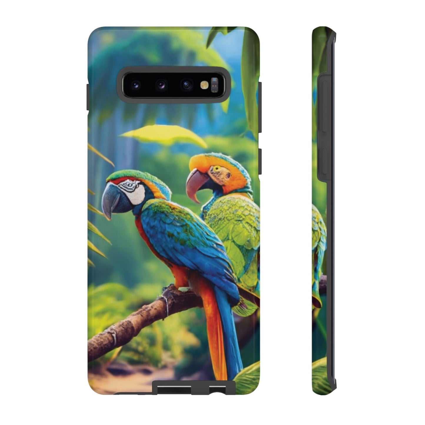 Tropical Birds Tough Cell Phone Cases - Ruppy's Creations