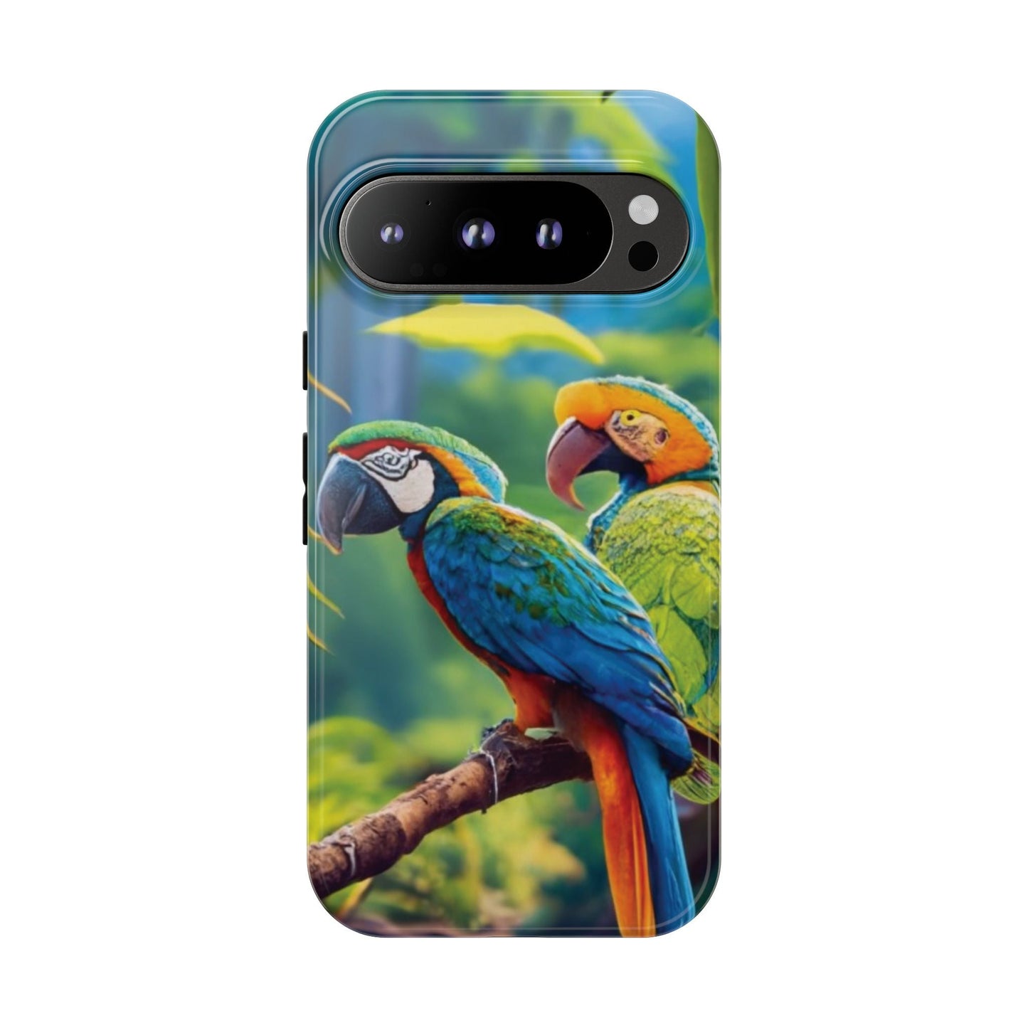 Tropical Birds Tough Cell Phone Cases - Ruppy's Creations