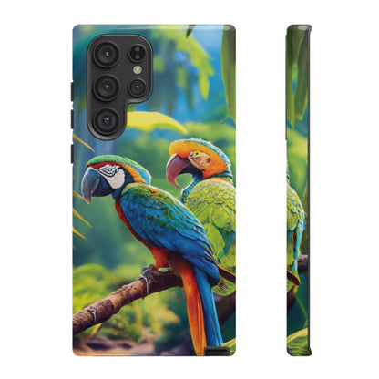 Tropical Birds Tough Cell Phone Cases - Ruppy's Creations