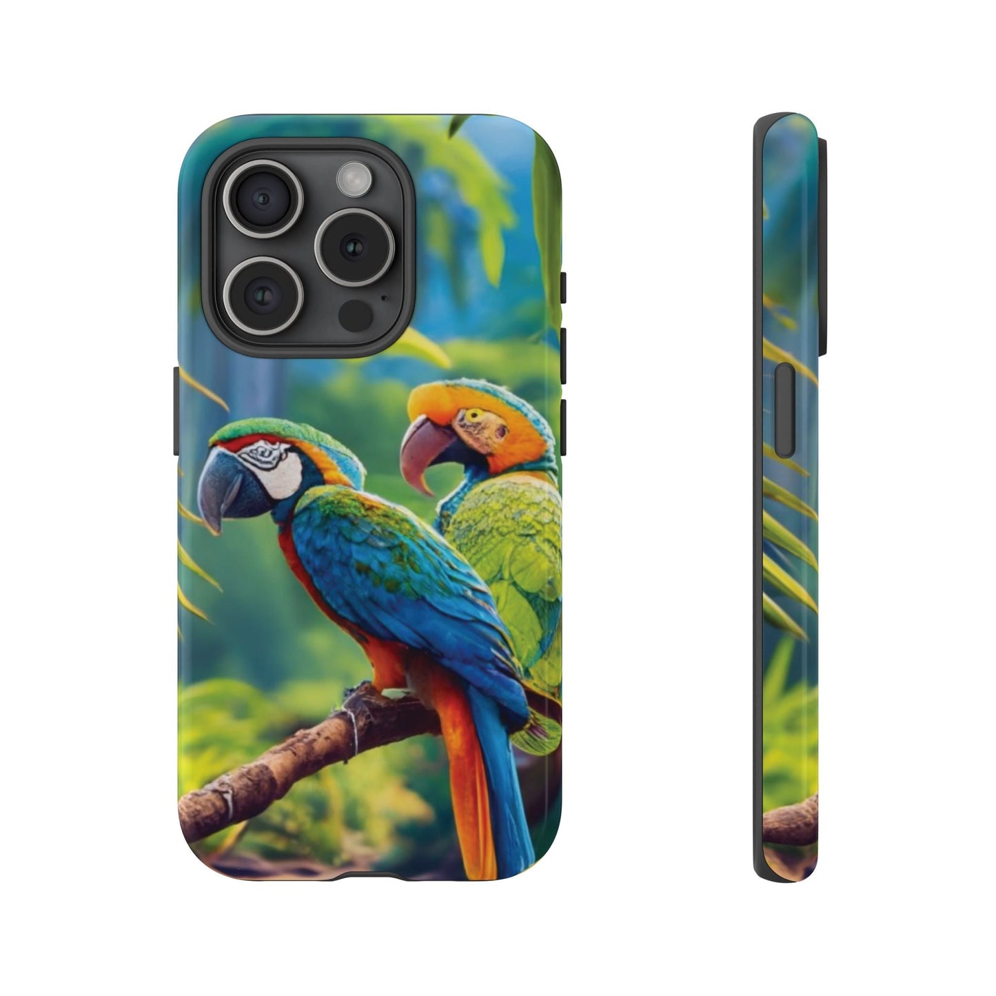 Tropical Birds Tough Cell Phone Cases - Ruppy's Creations