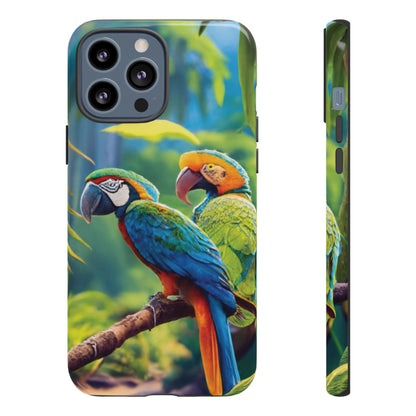 Tropical Birds Tough Cell Phone Cases - Ruppy's Creations