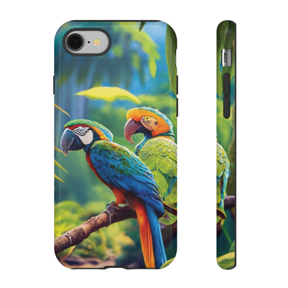Tropical Birds Tough Cell Phone Cases - Ruppy's Creations