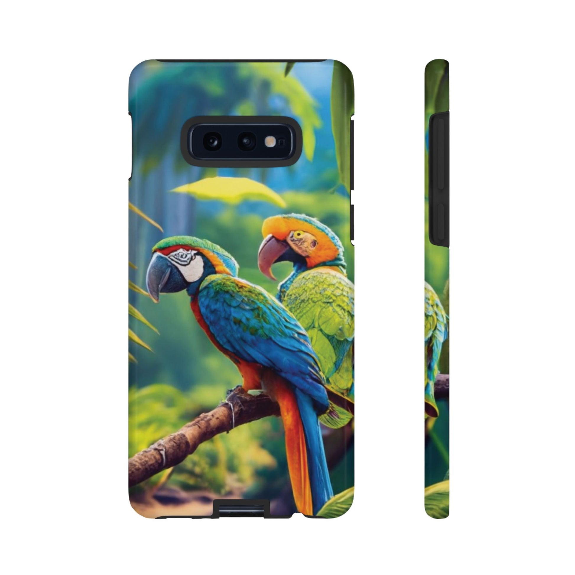 Tropical Birds Tough Cell Phone Cases - Ruppy's Creations